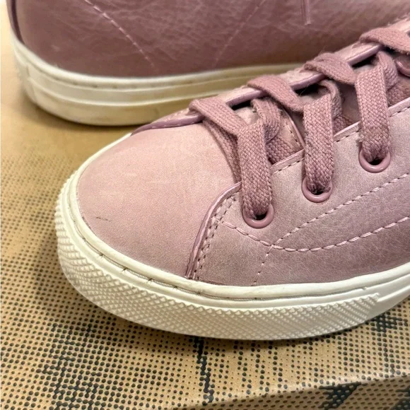 Coach Dusty Rose Nubuck Low Top Sneakers C121 - Picture 10 of 13